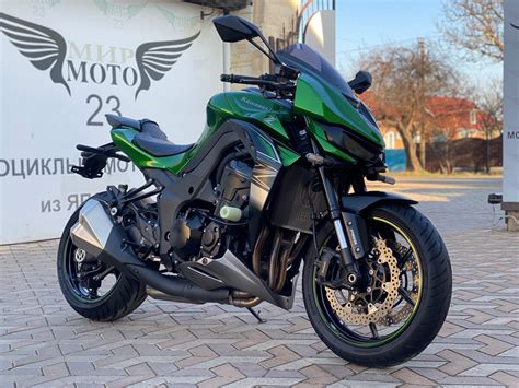 Купить б у Kawasaki Z инжектор передач в Динской зелёный naked bike года по цене