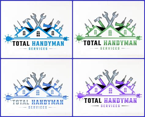 Handyman Logo Design Tools Man Handyman Services Home Repair Home ...