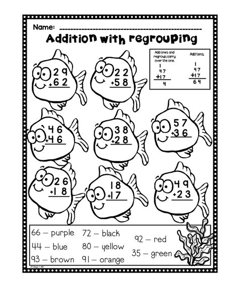 Add And Shade Worksheet School Kindergarten Math C14 Artofit