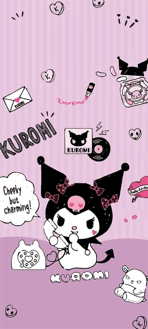 kuromi pink aesthetic wallpaper wallpaper wallpaperscom