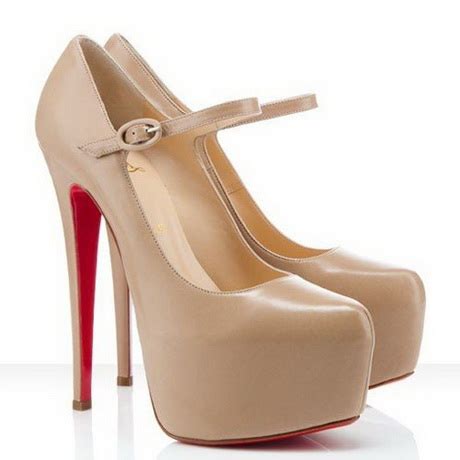 Nude Platform Heels
