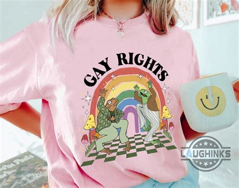 Frog And Toad Say Gay Rights Lgbt Shirt Say Gay Shirt Lgbt Rights Funny Lgbt Shirts Lgbt Rainbow