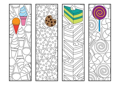 Распечатать закладки для книг - красивые шаблоны | Аналогий нет