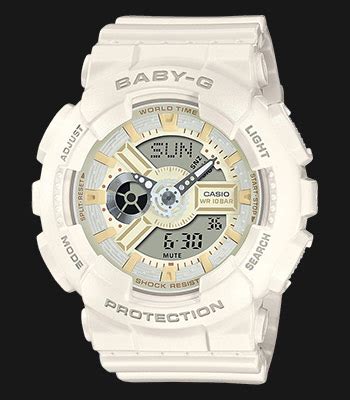 Casio Baby G Ba Xsw A Ba Xsw Adr Digital Analog Dial White