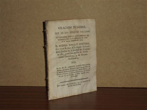 Oracion Funebre Que En Las Exequias Solemnes Celebradas Por La