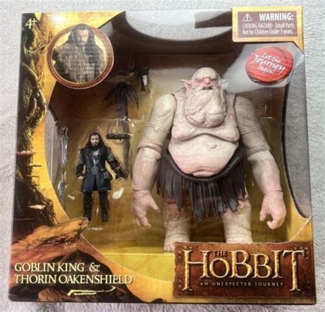 The Hobbit Action Figure Set Goblin King And Thorin Oakenshield Set