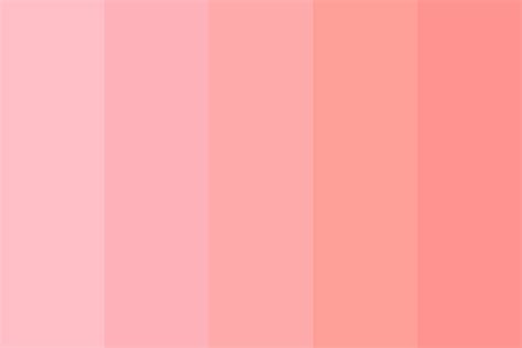 Salmon Pink Color Palette