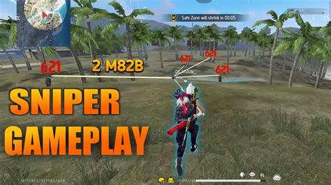 Gameplay With Double Sniper Double Sniper Gameplay In Free Fire