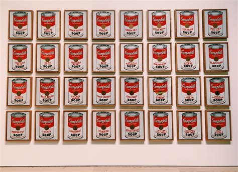 Campbells Soup Cans By Andy Warhol 1962