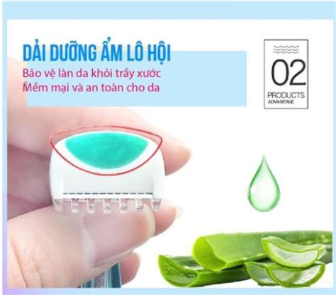 Dao Cạo Bikini Thân Nhựa Kai Razor for Bikini Line bộ cây của Nhật