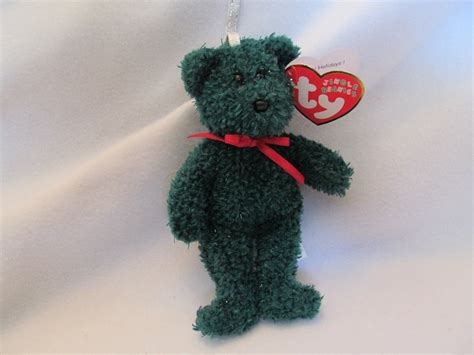 Ty Beanie Baby Holiday Teddy Ornament Toy Jingle Beanies Etsy