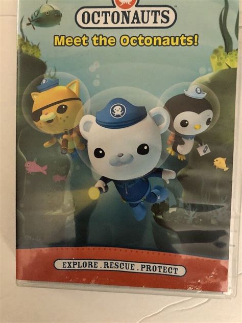 the Octonauts:Meet the octonauts!(DVD 2013)TESTED-RARE VINTAGE-SHIP N ...