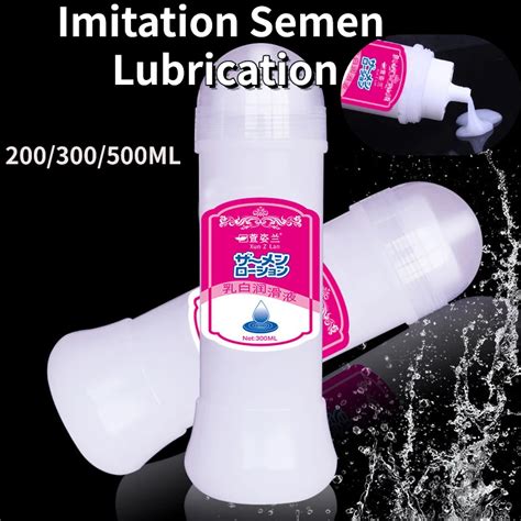 Ml Sex Lubricants Milk White Simulation Semen Lubricating