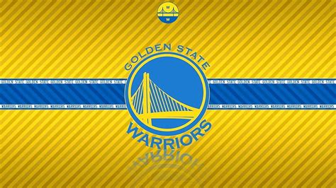 Golden State Warriors Logotipos Del Equipo Nba 2016 Fondo De Pantalla