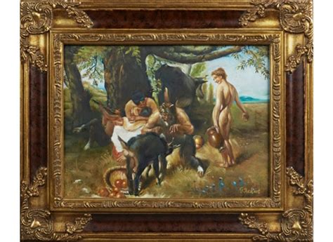 Chinese School Th Century Mythical Figures And A Nude Mutualart