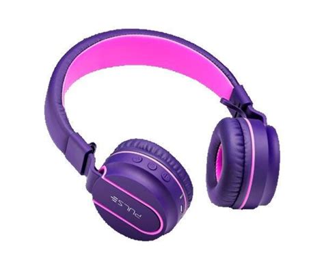 Fone De Ouvido Pulse By Multilaser On Ear Headphone Rosa Roxo PH217