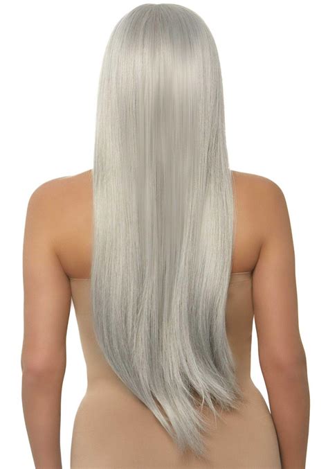 ᐉ Перука Leg Avenue Long Straight Center Part Wig 33 Grey So8588 • Краща ціна в Києві