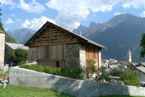 Armando Ruinelli Redevelopment Of A Barn Soglio Suisse Architektur