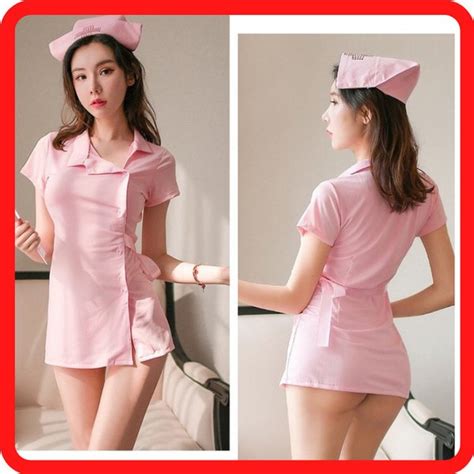 Jual Baju Lingerie Cosplay Nurse Kostum Seragam Suster Perawat Cp