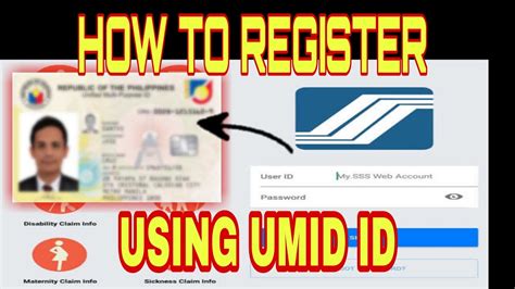 How To Register On Sss Online Using Your Umid Id Card Social Security