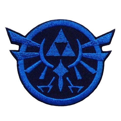 Zelda Triforce Game Logo Embroidered Iron Patches Embroidered Patches