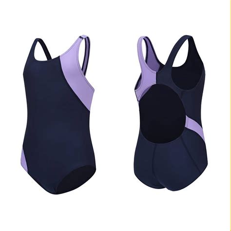 Girls Swimsuit Solid One Piece Swimsuit Girls Kids Bikini for Teens 6-7