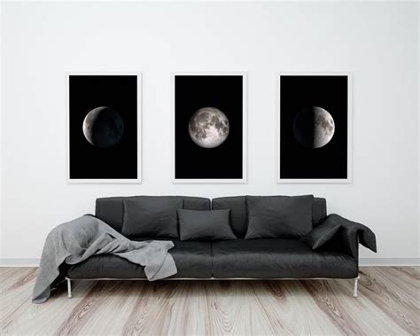 Custom Map T Personalized Map Art Printing Services Moon Phases