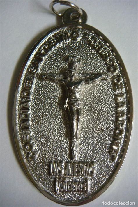 Medalla Metalica De La Cofradia Santisimo Crist Comprar Medallas