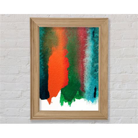 Perspections Gerahmtes Leinwandbild Colourful Forest Wayfair De