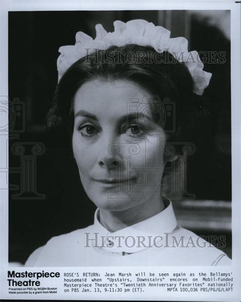 1974 Press Photo Jean Marsh Upstairs Downstairs Rsl79001 Historic