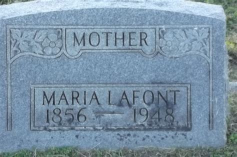 Maria Malissa Bruner LaFont 1856 1948 Find A Grave Memorial