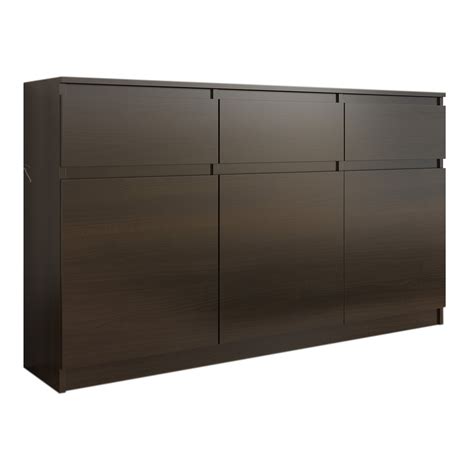 KOMODA 98CM SZAFKA 3 SZUFLADY Wenge PRODUCENT S 3 Mobene Sklep