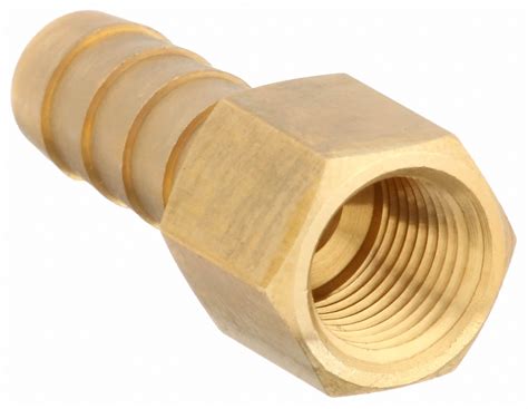 Grainger Approved Barbed Hose Fitting Fitting Material Brass X Brass