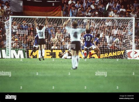 Soccer World Cup Spain 82 Semi Final West Germany V France West