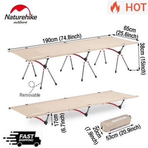 Naturehike Camping Cot Tourist Camp