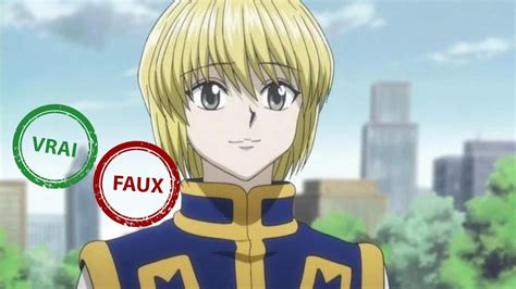 Hunter X Hunter Seul Un Vrai Fan Aura Ce Quiz Vrai Ou Faux