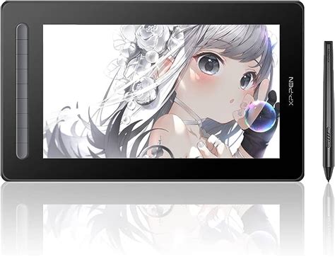 グリーン・ホワイト系 完成品♪ Xppen 液タブ Artist 13セカンド X3チップ搭載ペン 液晶タブレット 4色選択可 初心者