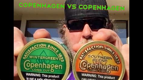 Copenhagen Long Cut Wintergreen Vs Copenhagen Southern Blend Tobacco