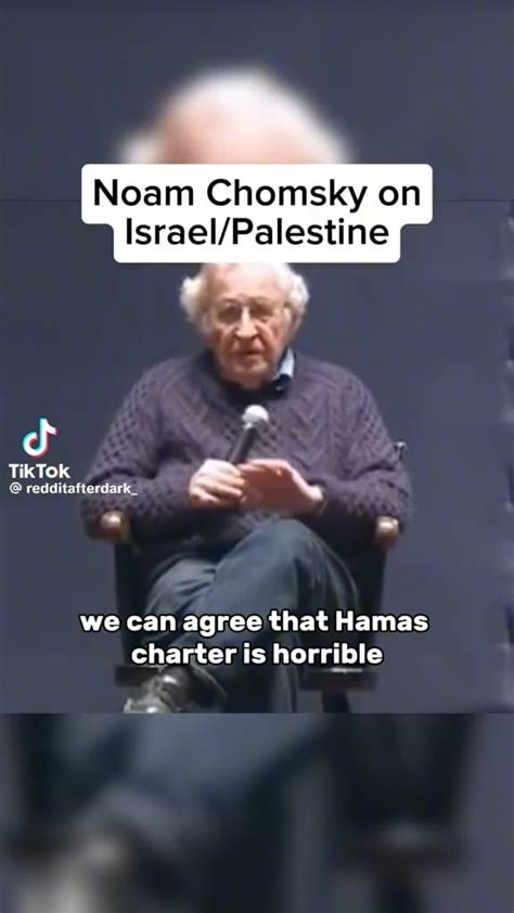 Noam Chomsky explains his opinion on Hamas : r/Palestine