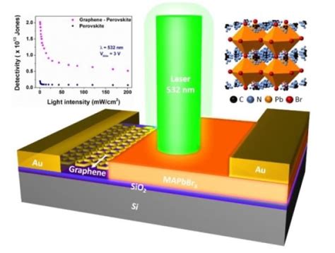 长春光机所等研制出高灵敏度钙钛矿单晶 石墨烯复合垂直结构光电探测器 新能源技术 新能源网