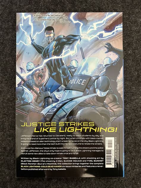 Black Lightning Cold Dead Hands Dc Comics Dec 2018 Trade Paperback