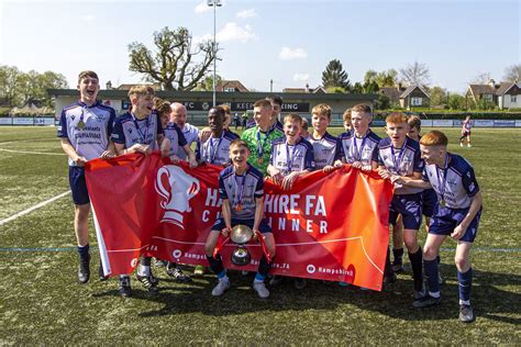 Millbrook Win The Boys Sunday U14 Cup Hampshire Fa