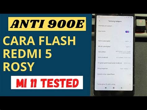 Cara Flash Redmi Rosy Anti E Youtube