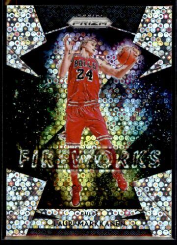 Lauri Markkanen Panini Prizm Fireworks Fast Break B Chicago