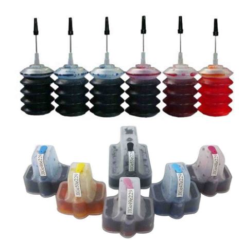 Refillable Ink Cartridge For Hp 02 C6150 C6180 C6280 Nd® 180ml Refill Inks Ebay