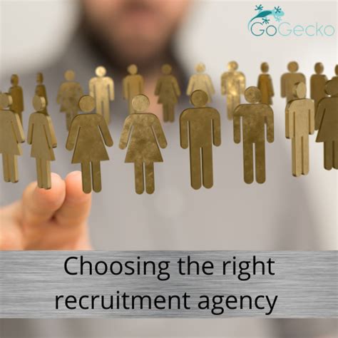 Choosing The Right Recruitment Agency Gogecko Recruitment