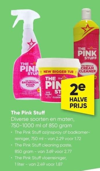 The Pink Stuff Aanbieding Bij Big Bazar