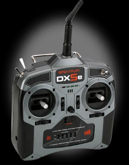 Spektrum Dx5e Dsmx 5 Channel 24ghz Transmitter Package Mode 2