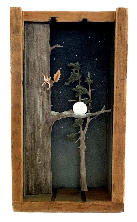 Box Dioramas Allison May Kiphuth Shadow Box Art Assemblage Art