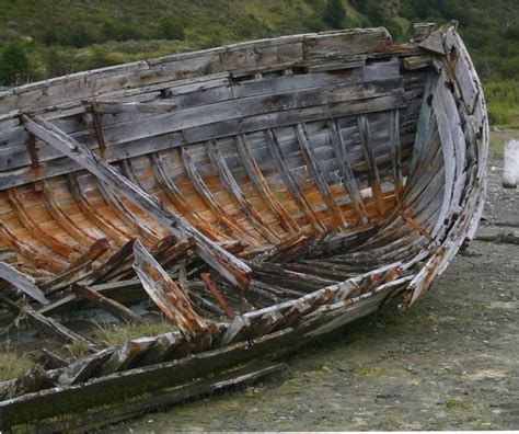 Wooden Boat Hull in Patagonia | Wooden boats, Old boats, Outdoor photos